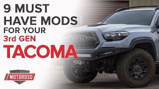 9 Must Have Mods for the 3rd generation Toyota Tacoma 2016+