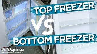 Top Freezer Vs. Bottom Freezer  Which is Best For You?