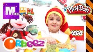 Шарики ORBEEZ Пластилин Play Doh Сюрпризы в шариках орбиз сюрпризы в пластилине Плей До