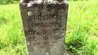 1926 sheriff killed by drunken brothers- Finding Frank Phillips Jr - Kimper Kentucky