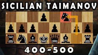 Play the Sicilian Taimanov like a Grandmaster  400-500