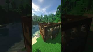 House Timelapse 2 in Minecraft  #minecraft #timelapse #house #shorts