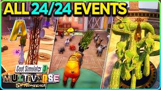 All 24 Events in Goat Simulator 3 Multiverse of Nonsense