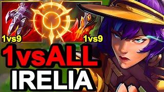 WILD RIFT CHINA IRELIA TOP - 26KILL Solo Carry Best Irelia Build Runes - Challenger Rank Gameplay