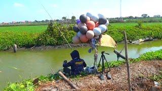 Keajaiban terjadi Ketiban balon ketiban rezeki pas mancing