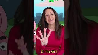 Five Little Pigs #Short Childrens Song  Pig Song by Patty Shukla Learn Math 5 Little Pigs #shorts