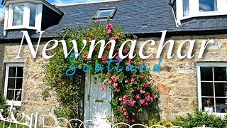 Newmachar Scotland Waking Tour 4k 60fps April 2024