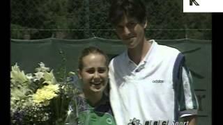 1990s Young Tim Henman Interview Rare News Report