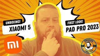 First look at the updated 2023 version of Xiaomi 5 Pad Pro #unboxing