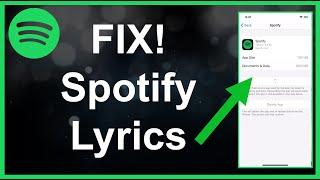 Spotify Lyrics Not Showing  Working FIX