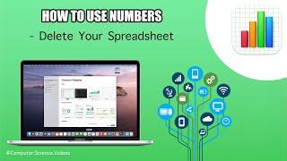 How to DELETE Your Spreadsheet on the Numbers Application Using a Mac - Basic Tutorial  New