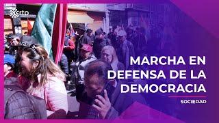 Marcha en Defensa de la Democracia.