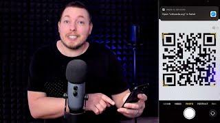 FREE QR Code Scanner Build Into Your Phone  QR Code Reader  Mobile Phone Tutorial