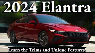 2024 Hyundai Elantra Trims Key Features and More