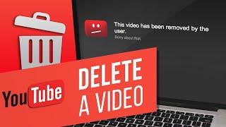 How to Remove Videos from YouTube Channel  How to Delete a YouTube Video on a Computer