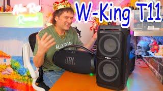 W King T11 party boombox and Karaoke machine review vs T9 Stormbox Blast and Boombox 3.