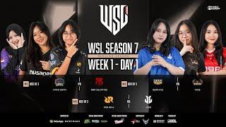 RRQ MIKA VS JORDAN FEARLESS WSL S7 REGULAR SEASON  WEEK 1 - DAY 1