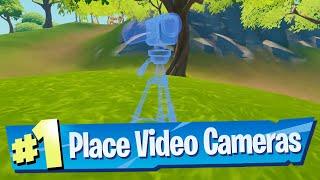 Place Video Cameras at Different Landing Ship Locations - Fortnite