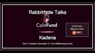 CoinFund Rabbithole Talks with Kadena co-hosted by OX3 TV