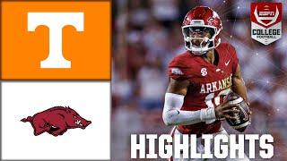 Tennessee Volunteers vs. Arkansas Razorbacks  Full Game Highlights  ESPN College Football