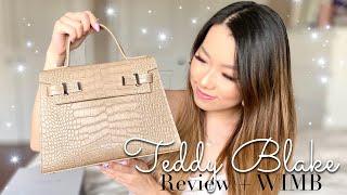 WHATS IN MY WORK BAG?   TEDDY BLAKE AVA Handbag Review & Unboxing