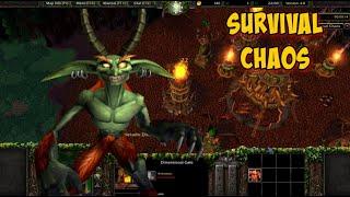 La partida mas corta - Sruvival Chaos - Warcraft 3