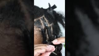 Most Realistic Loc Extensions with Human Hair #hairdelacreme #humanhairlocs