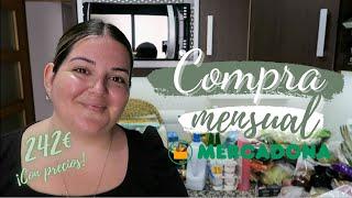  COMPRA MENSUAL MERCADONA   242€  CON PRECIOS 