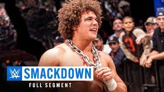 FULL SEGMENT — Carlito debuts and challenges John Cena for the U.S. Title SmackDown Oct. 7 2004