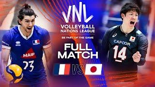 Japan beating 2024 VNL champions  - Japan vs. France - Full Match  Mens VNL 2023