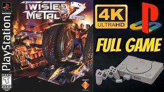 Twisted Metal 2 World Tour  PS1  4K60ᶠᵖˢ UHD Longplay Walkthrough Playthrough Full Movie Game