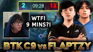 9 Minutes BTK C9 met FLAPTZY on Ranked game in PH Server  BASIC vs OUTPLAYED part 2