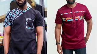 African Men Shirt Designs  Ankara Mens shirt design  Latest Kitenge Shirts