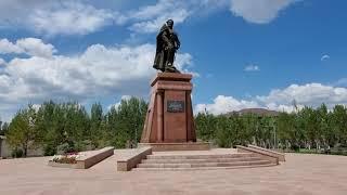 Take a walk with me in the city park  Park named after Bauyrzhan Momyshuly Kazakhstan Nur-Sultan