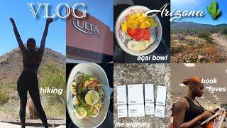vlog• hiking açaí bowl the ordinary skin products + why did I move?