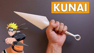 How to make a Paper Kunai Knife  Paper Weapon