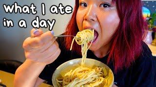 What I Ate in a Day GONE WRONG LOL Cooking With ONE HAND?