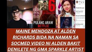 NEWS UPDATES VIDEO NI ALDEN RICHARDS SA SPARKLE ARTIST PINABURA NG GMA DAHIL BA RELATED SA ALDUB????