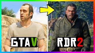 Grand Theft Auto Characters That Appear In Red Dead Redemption 2 RDR2 SECRET Characters