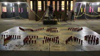 Rock Hill students turn traditional senior prank into memorial for Texas shooting victims  WSOC-TV