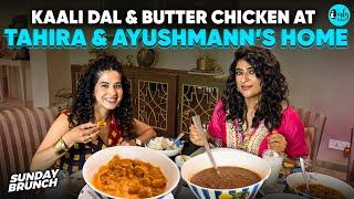 Authentic Punjabi Sunday Brunch At Tahira Kashyaps Home In Andheri  Ep 143  Curly Tales