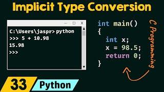 Implicit Type Conversion in Python