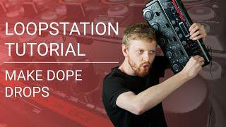 How to make DOPE DROPS Loopstation tutorial for Boss RC-505 - ENG SUBS