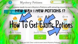 HOW TO GET 3 MYSTICAL POTIONS IN A ROW  *NEW* HOW TO GET EXOTIC POTIONS  +CANNONS AGAR.IO MOBILE 