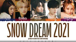 2021 SMTOWN NCT Red Velvet & aespa - Snow Dream 2021 Lyrics Color Coded_Han_Rom_Eng