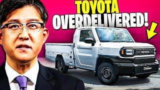 Toyota CEO Introduces ALL-NEW $12k Pickup Truck & Shakes Up The Whole Industry