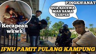 IFNU PAMIT PULANG KAMPUNG  SAMPE RUMAH SAKITT??