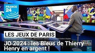 JO 2024  les Bleus de Thierry Henry en argent  • FRANCE 24