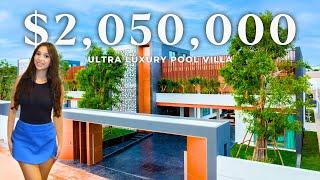 Inside this $2050000 75M THB Modern Pool Villa in Pattaya