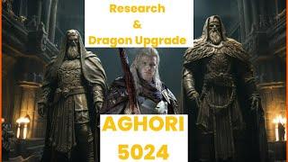 Research & Dragon Upgrade  Aghori  King Of Avalon